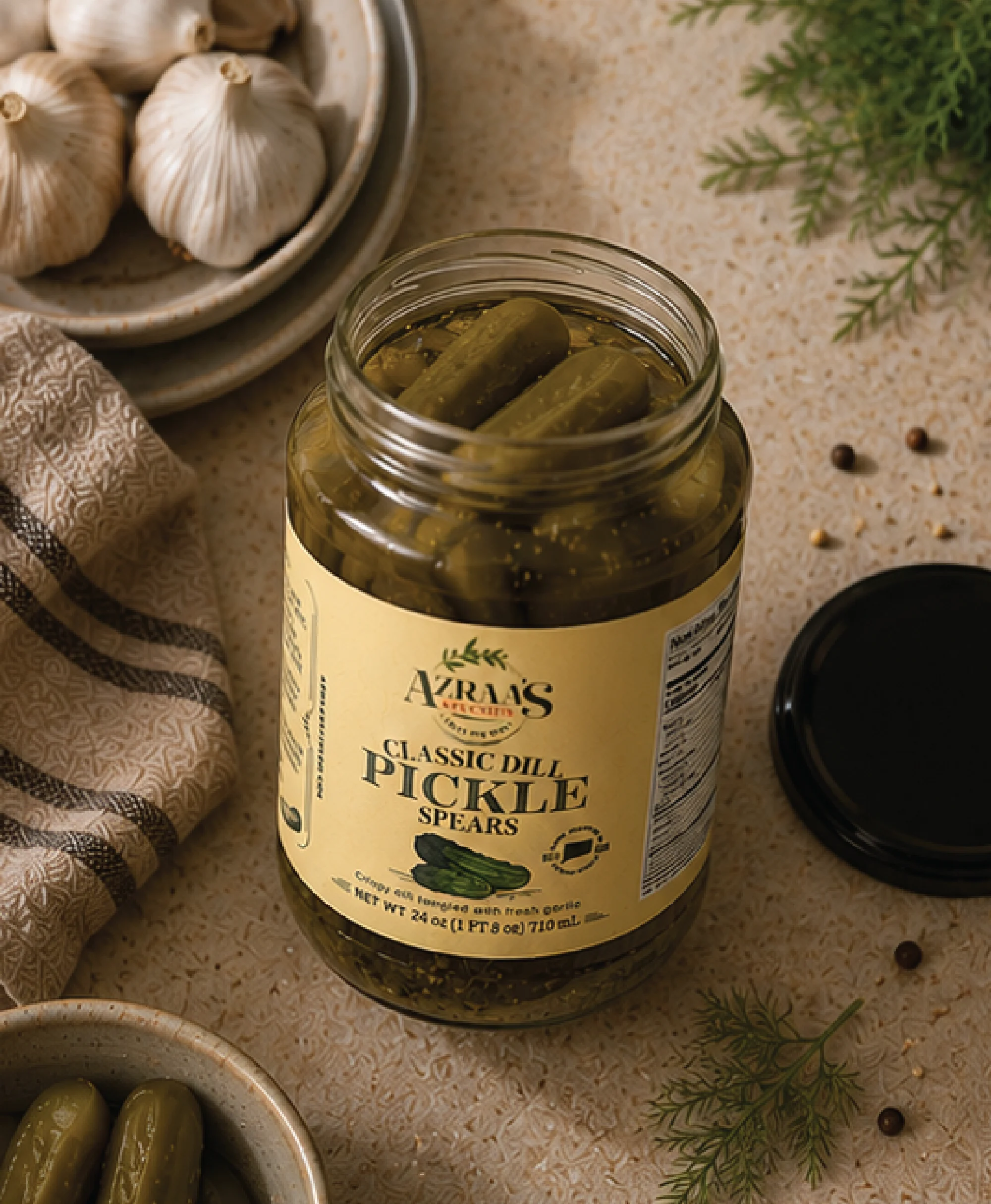 Classic Dill Pickle Spears Sub Images 1 Classic Dill Pickle Spears Sub Images 1